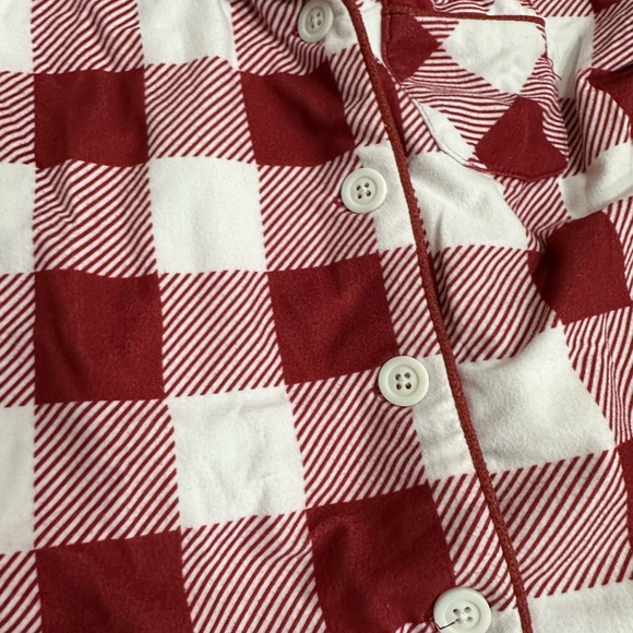 SweetHoney Red and White Pajama Sets 5Y - Picture 2 of 4